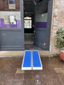 Entrance purple gym